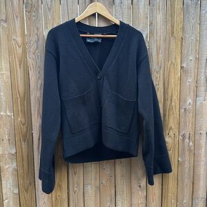 Axel Arigato Black Crew Neck Sweater